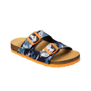Air bag kid - Synthetic printed bicolour blu/arancione 30
