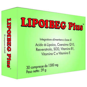 Interfarmac - Lipoibeg plus 30 compresse da 1300 mg