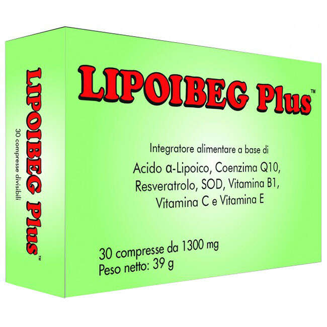 Interfarmac - Lipoibeg plus 30 compresse da 1300 mg