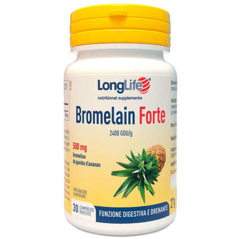 Longlife - Bromelain forte 30 compresse
