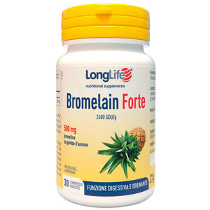 Longlife - Bromelain forte 30 compresse