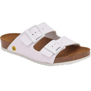 Scholl's - Calzatura cork pro 2 straps synthetic u white 39