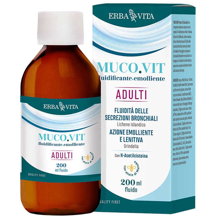 Erba vita - Mucovit fluido adulti 200 ml