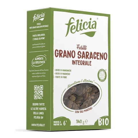 Felicia bio - Saraceno fusilli 340 g
