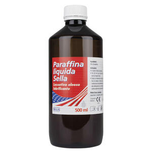 Lassativo oleoso lubrificante - Paraffina liquida md lassativo 500 ml sella