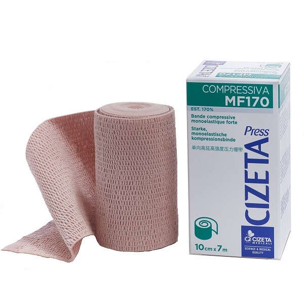 Cizeta press  compressiva mf170 - Cizeta press compressiva mf170 benda monoelastica forte est m 7x10 cm