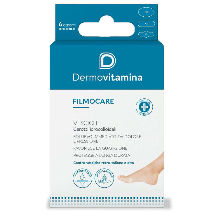 Dermovitamina - Cerotto vesciche  filmocare 6 pezzi