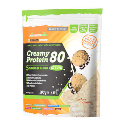 Named - Creamy protein 80 cookies & cream 500 g