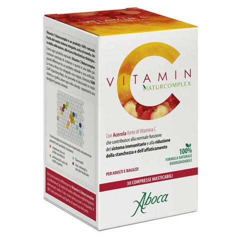 Aboca - Vitamin c naturcomplex 30 compresse da 2 g