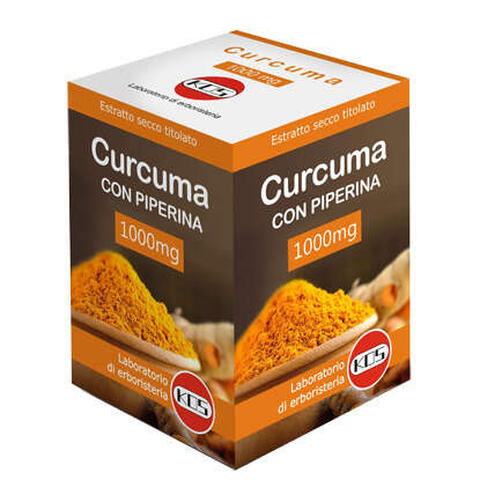 Kos - Curcuma con piperina 1 g 30 compresse ovali