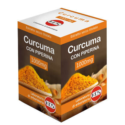 Kos - Curcuma con piperina 1 g 30 compresse ovali