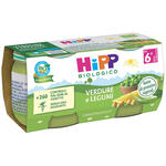 Hipp - Bio omogeneizzato verdure/legumi 2x80 g