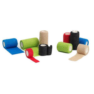 Farmaban - Cpk sport 2,5 cm x 4,5 m rosso bende elastiche di sostegno coesive in tnt unita' di vendita 48 pezzi