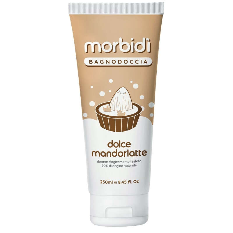 Morbidì dolce mandorlatte - Morbidi' bagnodoccia mandorlatte 250 ml