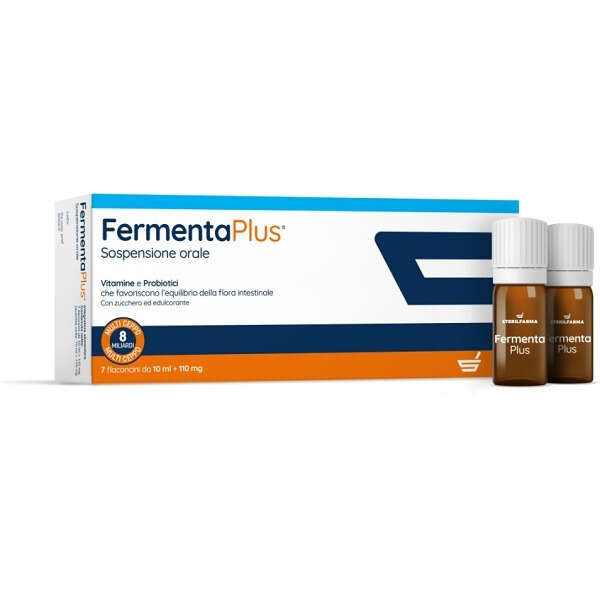 Sterilfarma - Fermenta plus fermenti lattici 7 flaconcini da 10 ml