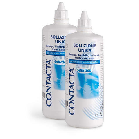 Contacta - Soluzione per lenti a contatto  2 pezzi 360 ml