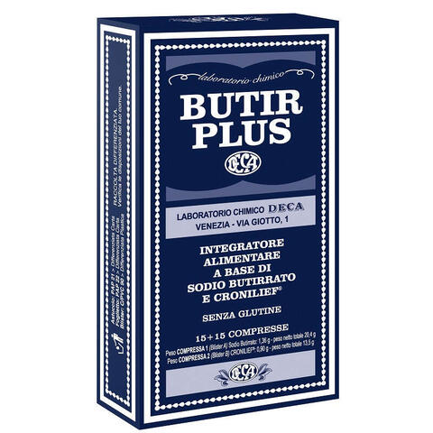 Butir plus - 15 + 15 compresse senza glutine