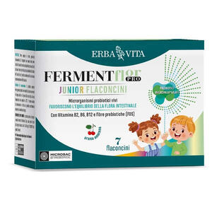 Erba vita - Fermentflor pro junior 7 flaconcini da 10 ml