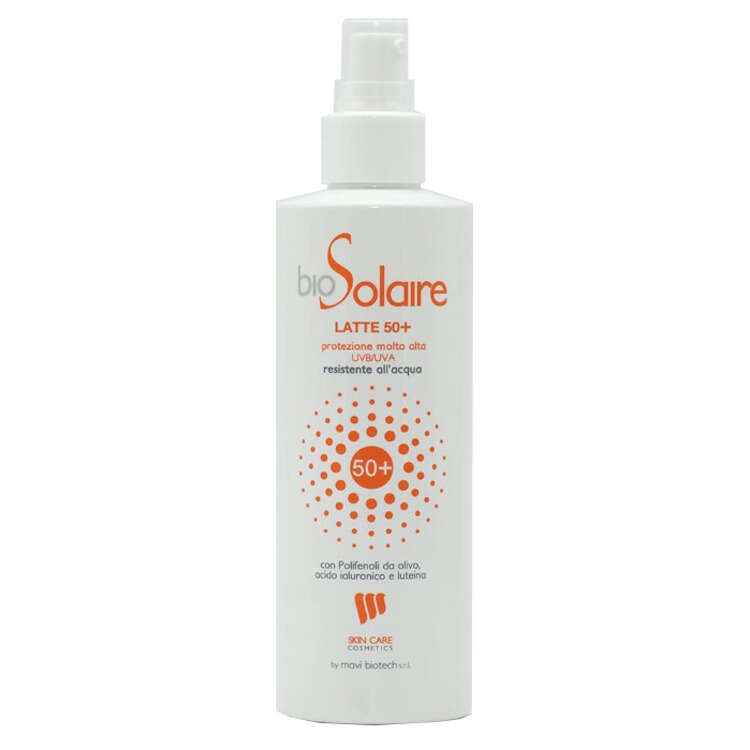 Latte 50+ - Biosolaire  protezione molto alta 200 ml