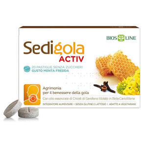 Apix - Sedigola activ menta fredda 20 pastiglie