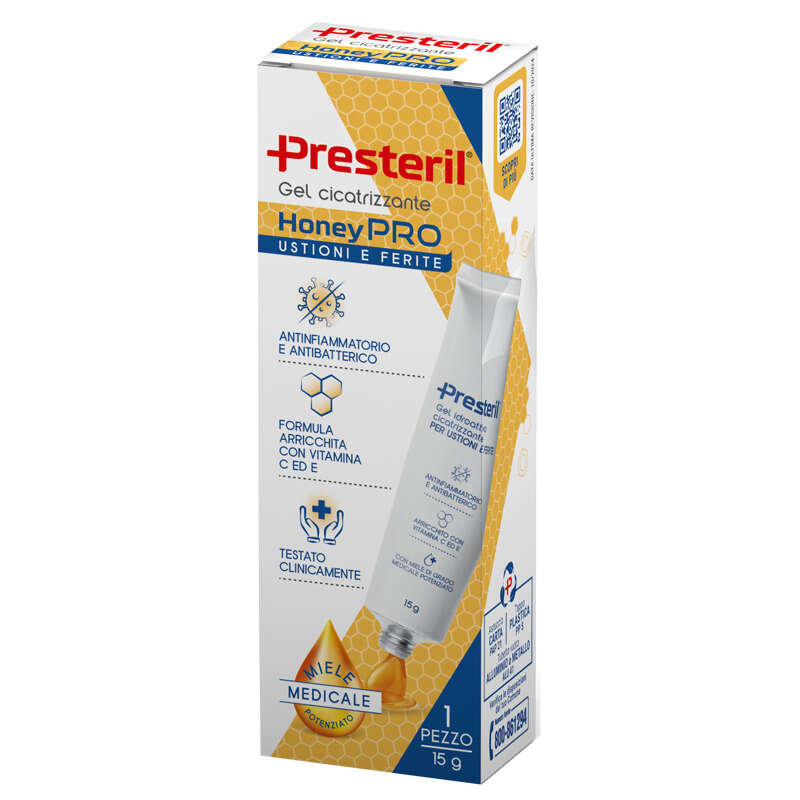 Presteril - Gel idroattivo cicatrizzante  honeypro 15 g