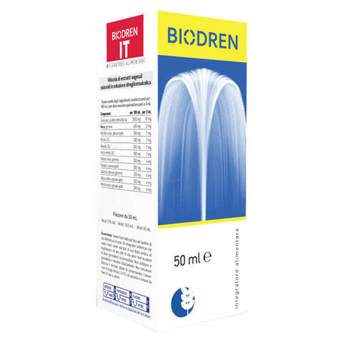 Biogroup - Biodren it soluzione idroalcolica 50 ml