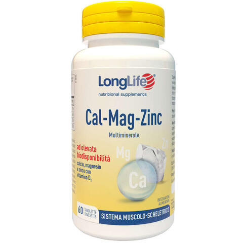 Longlife - Cal mag zinc 60 tavolette