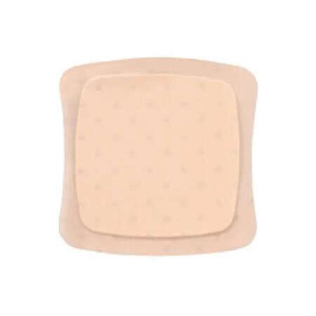 Convatec italia - Medicazione sterile in schiuma di poliuretano idrocellulare aquacel ag foam adesiva 12,5x12,5 cm 10 pezzi