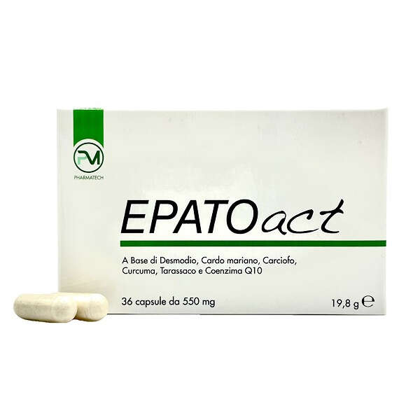 Piemme pharmatech - Epatoact 36 capsule 500 mg