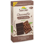Sarchio - Chocosoffio barretta cioccolato fondente extra e riso croccante 3 pezzi da 25 g