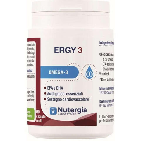 Laboratori nutergia - Ergy 3 60 capsule
