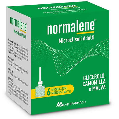 Normalene - Microclismi adulti rettali 6 pezzi