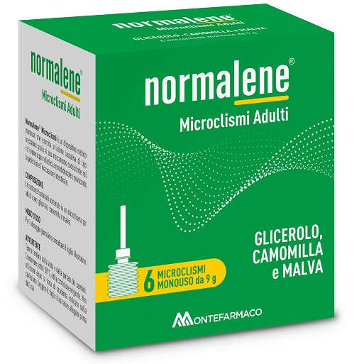 Normalene - Microclismi adulti rettali 6 pezzi