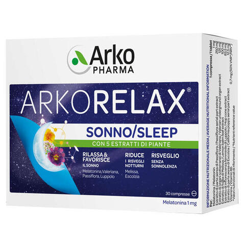 Arkofarm - Arkorelax sonno 30 compresse