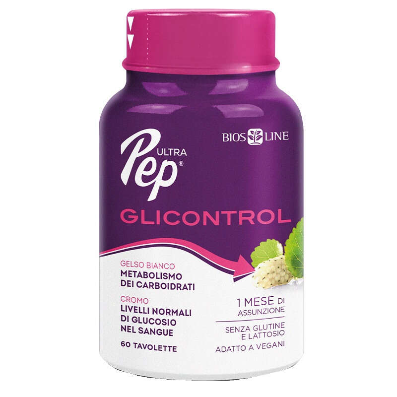Ultra pep - Glicontrol 60 tavolette