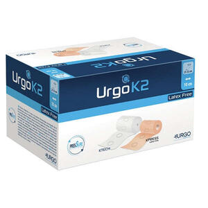 Urgo - Bendaggio k2 latex free kit bendaggio t2 caviglia 25-32 2 pezzi 10 cm