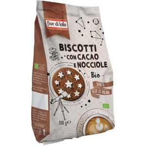 Fior di loto - Biscotti con cacao e nocciole 350 g