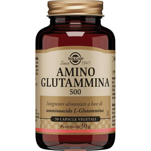 Solgar - Amino glutammina 500 50 capsule vegetali