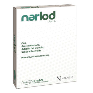 Narlod - Patch 8x21,5 cm 6 pezzi