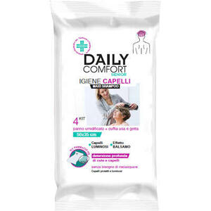 Dayli comfort - Daily comfort senior panni shampoo 4 pezzi