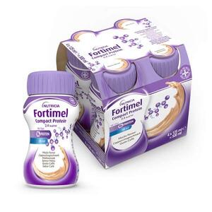 Fortimel - Compact protein caffe' 4 bottiglie da 125 ml