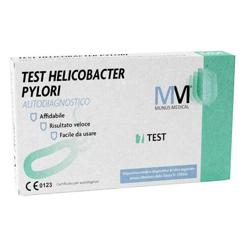 Munus - Medical test autodiagnostico antigene helicobacter pylori