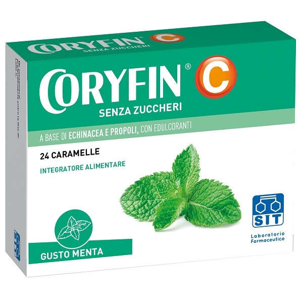 Coryfin - C senza zucchero mentolo 48 g