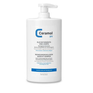 Unifarco - Ceramol 311 olio detergente viso/corpo 400 ml