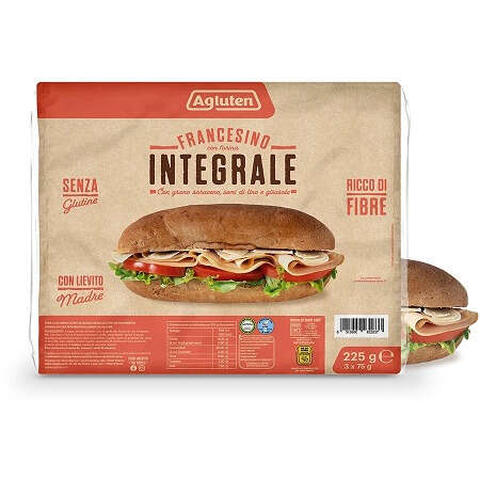 Agluten - Francesino farina integrale 225 g