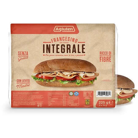 Agluten - Francesino farina integrale 225 g