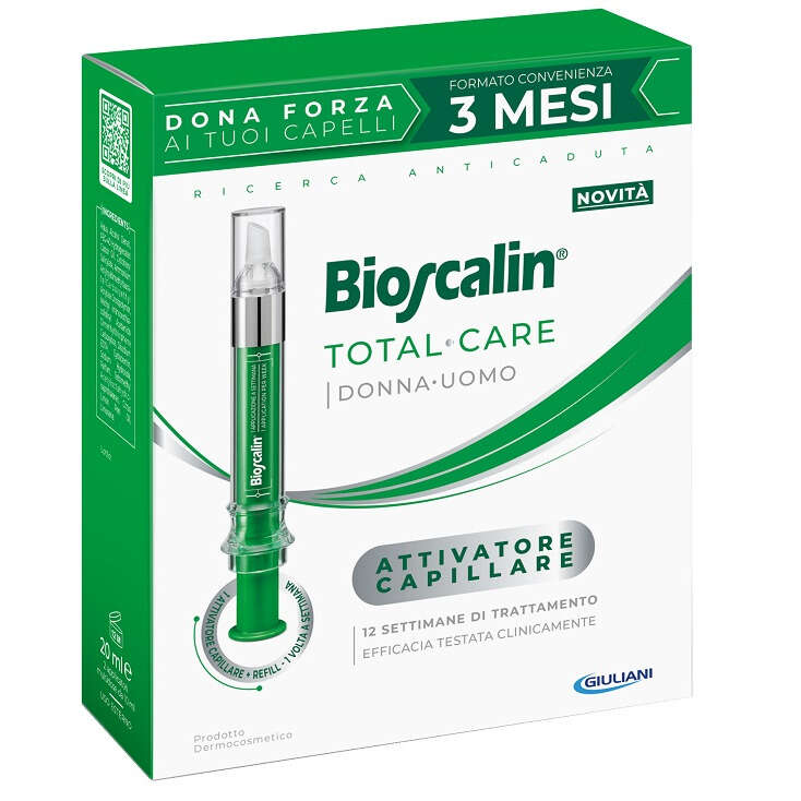 Bioscalin - Total care attivatore capillare 2 applicatori multidose x 10 ml