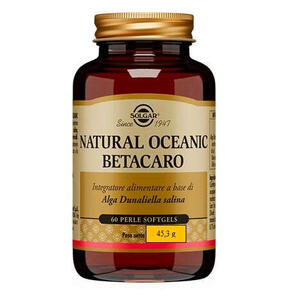Solgar - Natural oceanic betacaro 60 perle