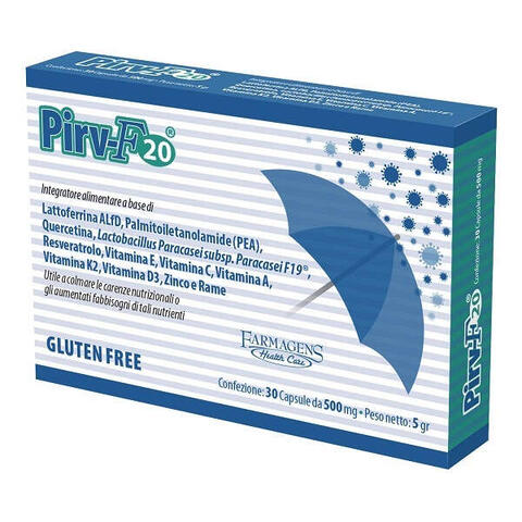 Pirv-f20 - Pirv f20 30 capsule 500 mg