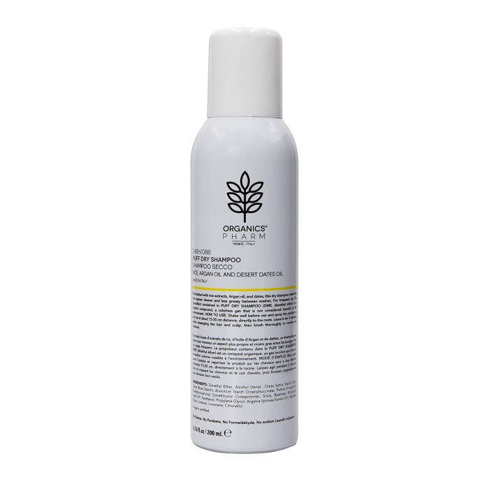 Puff dry shampoo - Organics pharm  200 ml